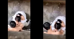 Quay lén em học sinh nữ bj cho eny trong hẻm